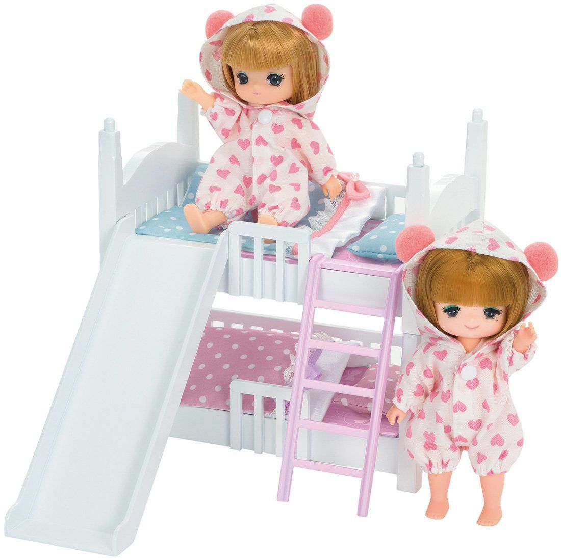 リカちゃん LF-10 ミキちゃんマキちゃん2だんベッド 