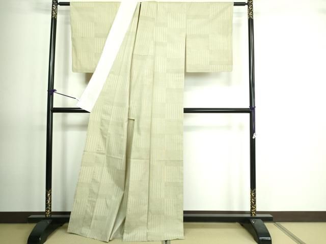 平和屋着物●上質な紬　横段文　正絹　逸品　AAAV8889ma 平和屋着物○上質な紬 横段文 正絹 逸品 AAAV8889ma 2025年最新】