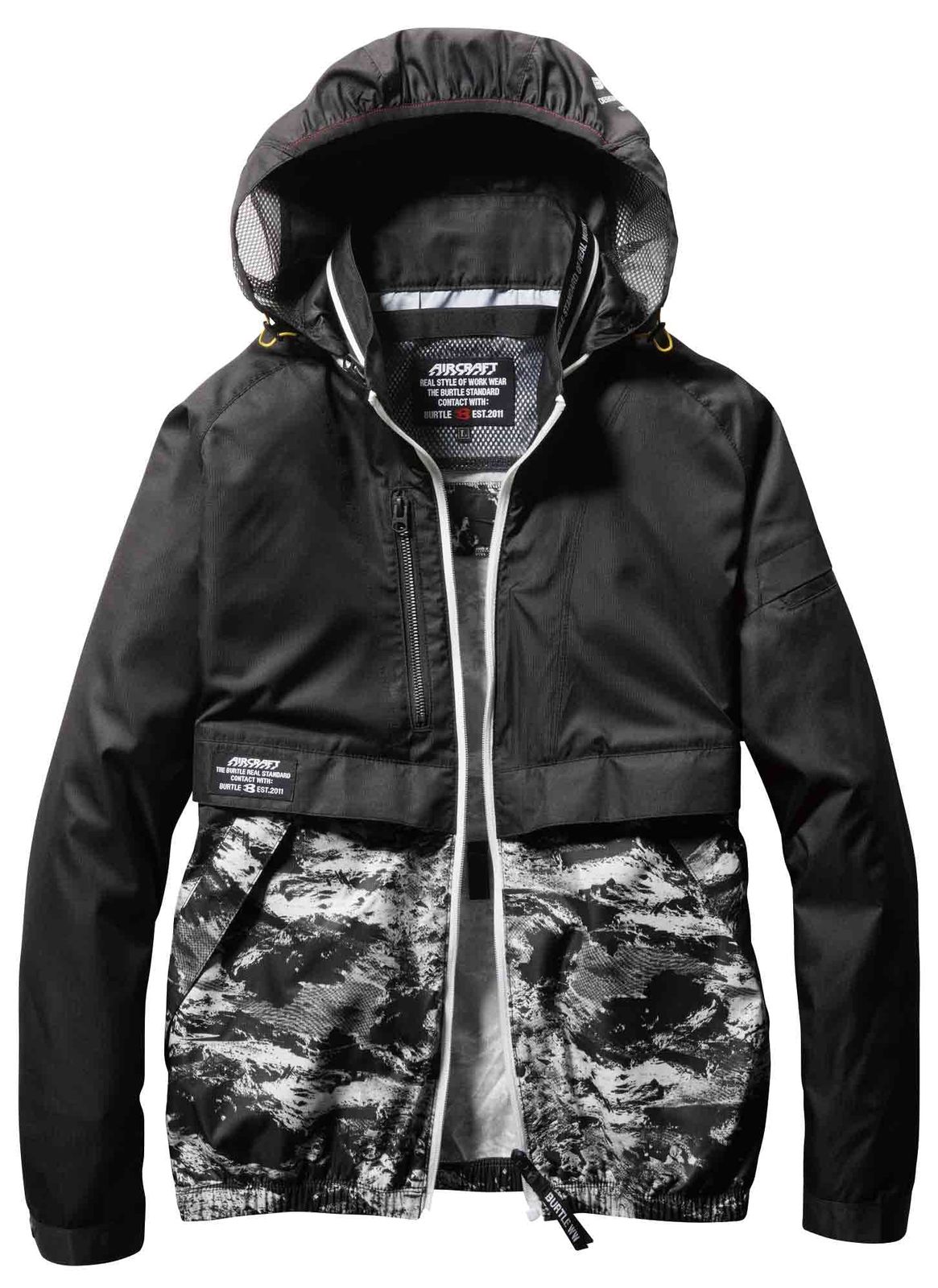 BURTLE バートル エアークラフトブルゾン(ユニセックス) 春夏用 ブラックウッド AC1171 73 L [ブラックウッド] [L]