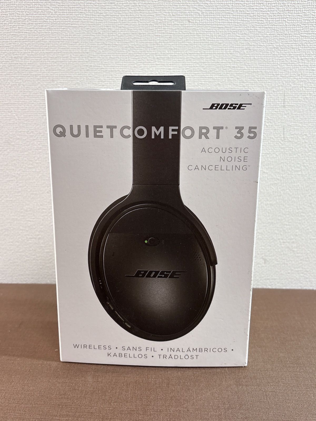 BOSEワイヤレスヘッドホン ブラック Bose QuietComfort 35 ワイヤレスヘッドホン ブラック Bose