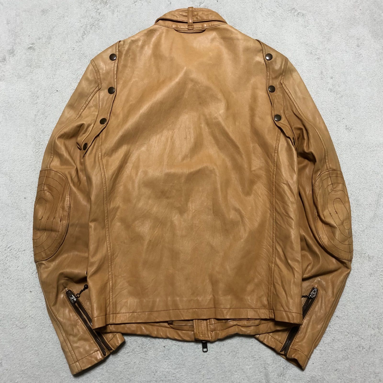 Marka Members Only Leather Jacket 2way レザージャケット Marka Members Only Leather Jacket 2way レザージャケット