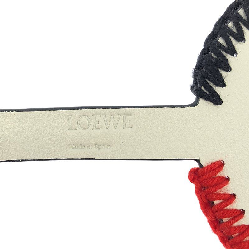 美品】 LOEWE / ロエベ | レザー アナグラム パンチングロゴ