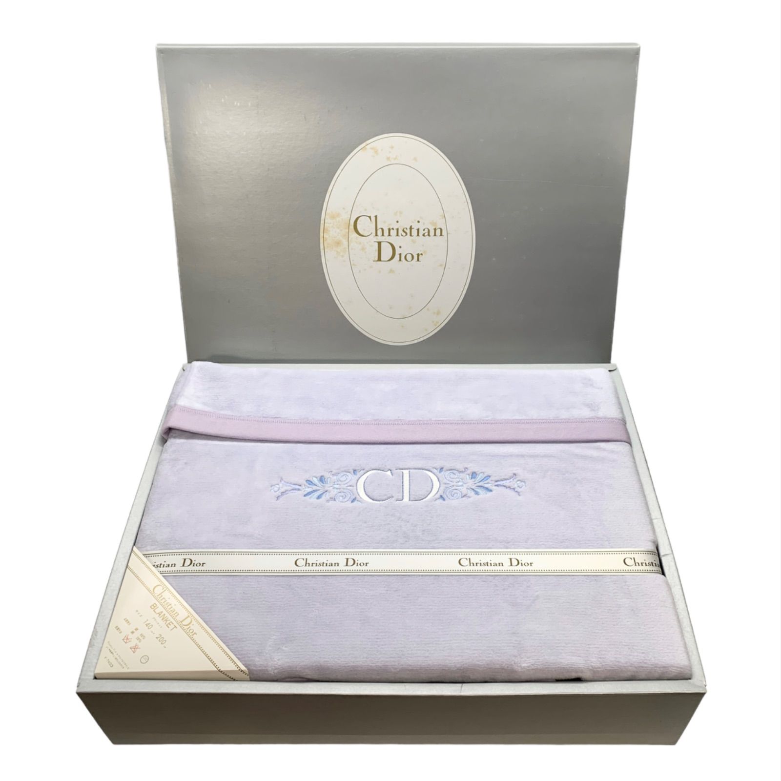 ♪12190 Christian Dior ブランケット 毛布 - メルカリ