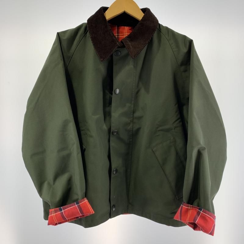 【中古】Barbour トランスポートジャケット グリーン バブアー[19]