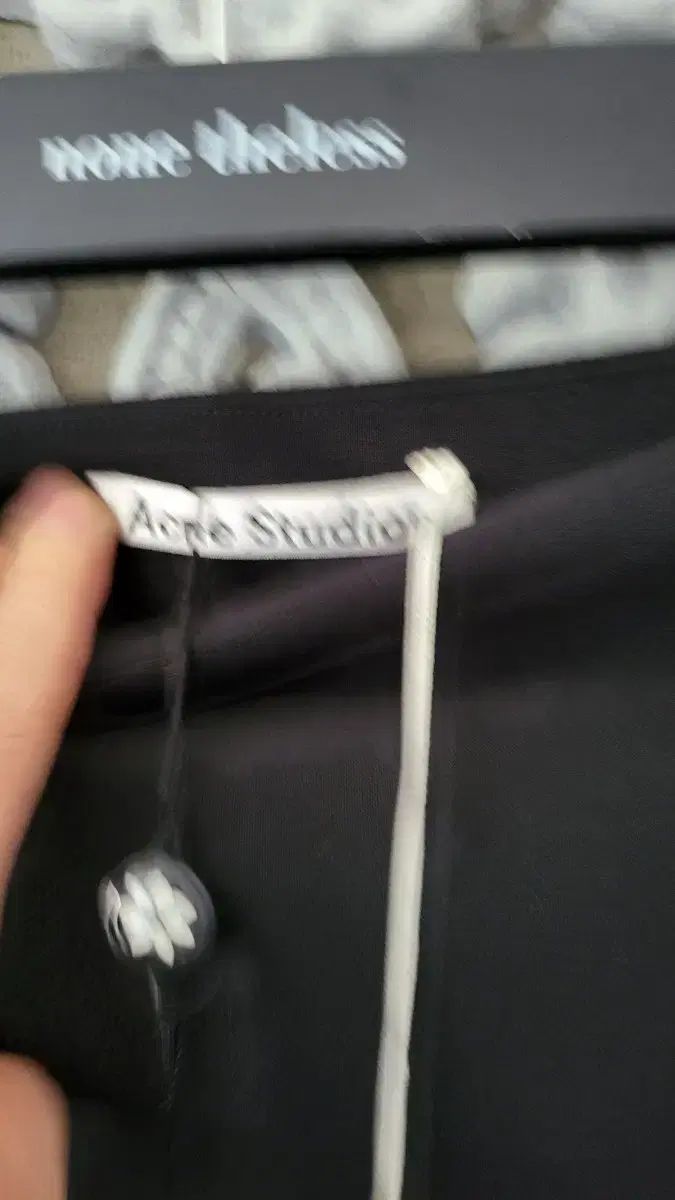 Acne Studios アクネストゥディオズ スタジオ 黒 ラップ スカート