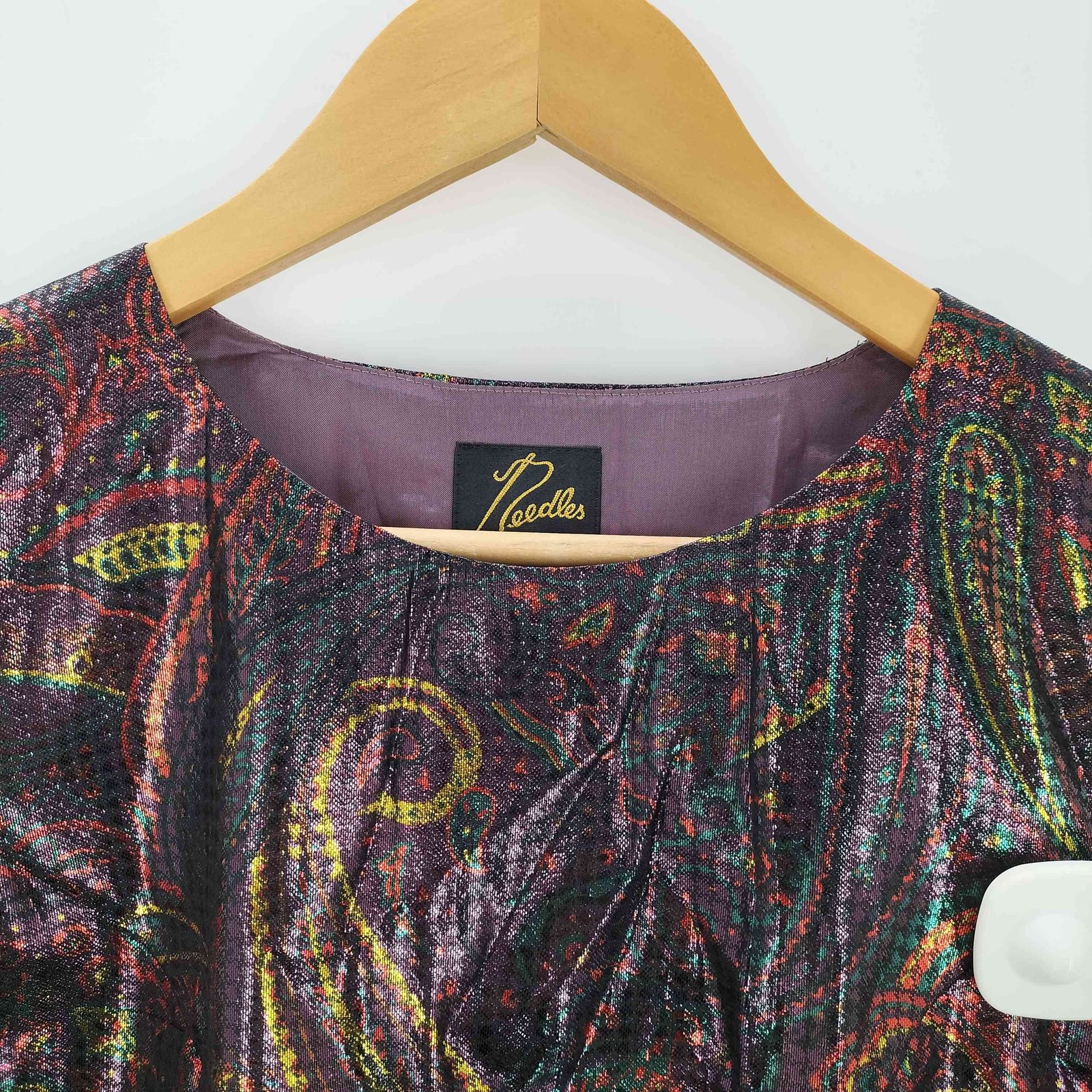 Needles(ニードルズ) C.C. Vest - Paisley Printed レディース JPN： 中古 古着 0402 ニードルズ Needles C.C. Vest - Paisley Printed レディース