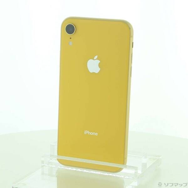 品〕 iPhoneXR 128GB イエロー MT0Q2J／A SIMフリー【352】 ネット通販