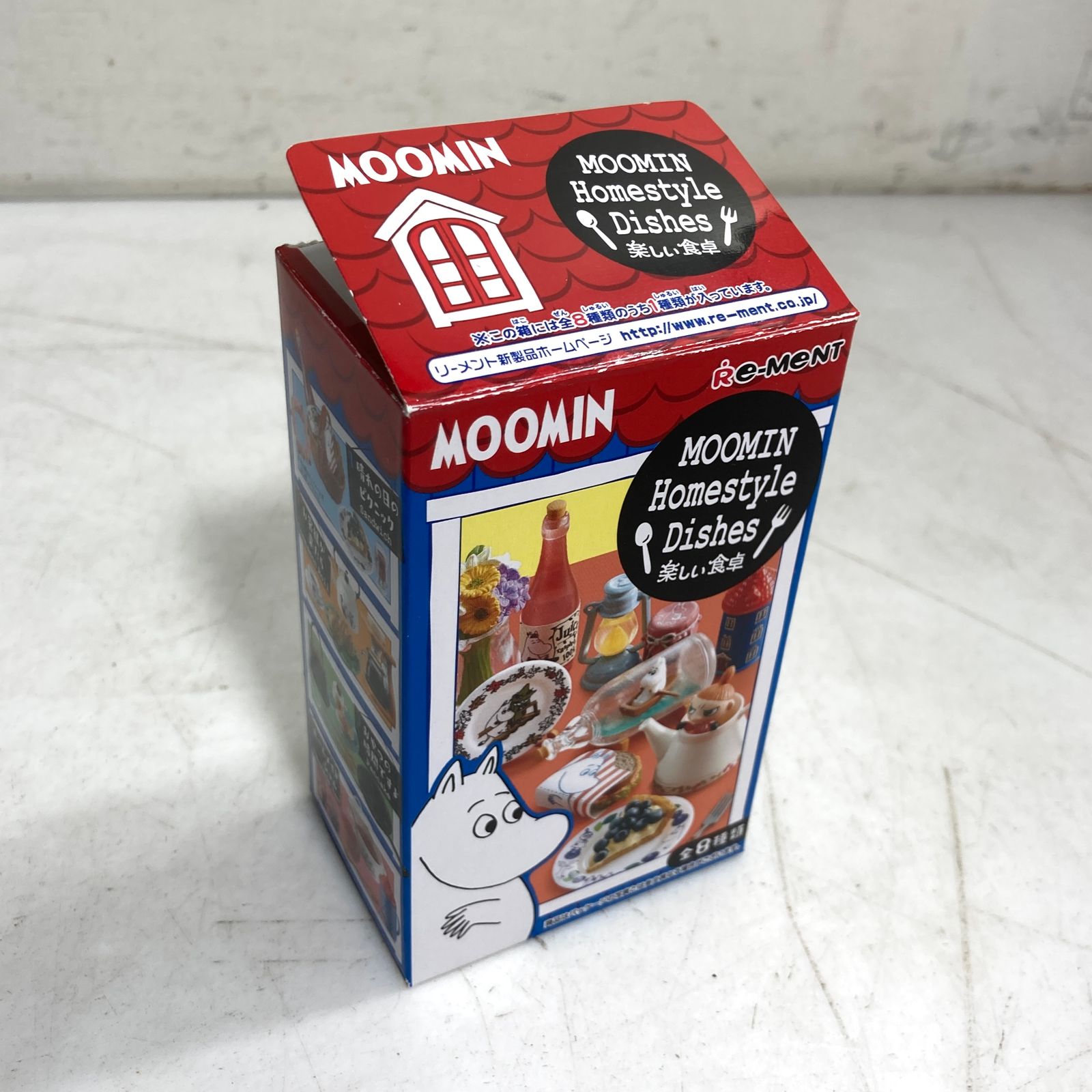 ぷちサンプル　ムーミンstyle Dishes 8箱入り Amazon.co.jp: ムーミン ハッピーガーデン BOX商品 1BOX=8個入り