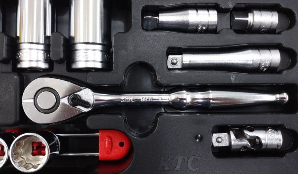 未使用品 KTC 9.5sq(3/8)ソケットレンチセット TB3X20 囗T巛 - メルカリ