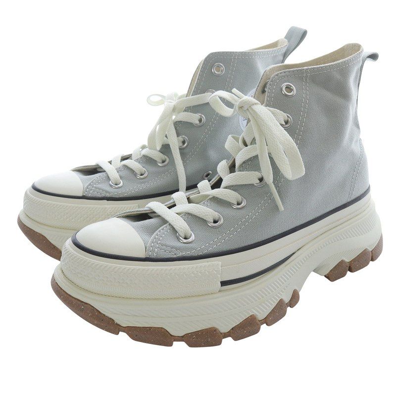 コンバース　オールスター　トレックウエーブ　HI グレー　1SD412 厚底 CONVERSE コンバース 厚底スニーカー メンズ レディース