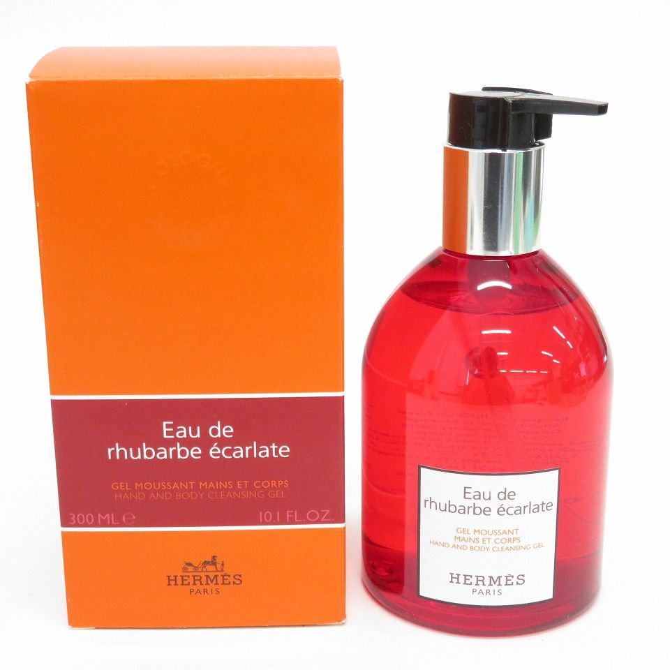 【新品未使用】HERMES エルメス ハンド&ボディ クレンジングジェルルバーブ 240612bt_her08_5