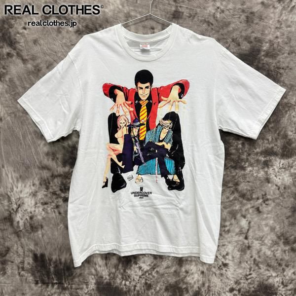 23SS Supreme / Undercover Lupin Tee シュプリーム Supreme x Undercover 'Lupin' Tシャツ | ホワイト | FARFETCH JP