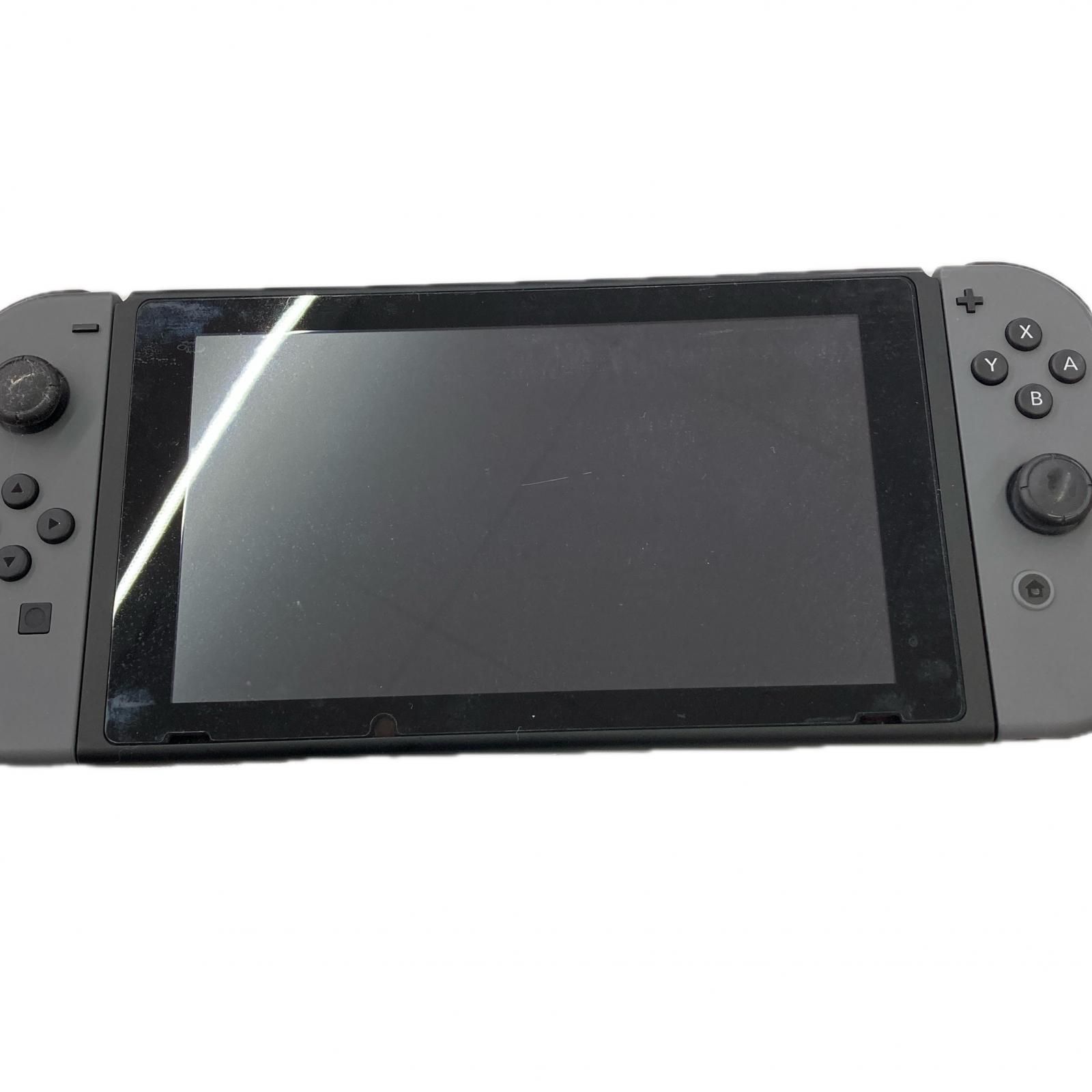 美品　Nintendo Switch（HAC-001）　グレー Nintendo Switch HAC-001 グレー ニンテンドー スイッチ AC