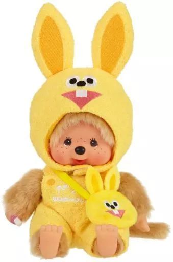 中古】ドール ラビやん×モンチッチ オーバーオール Sサイズ 「たぬきゅ