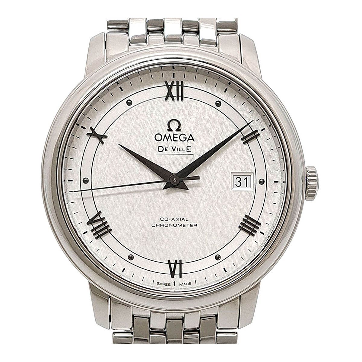 オメガ デビル プレステージ コーアクシャル デイト 424.10.40.20  