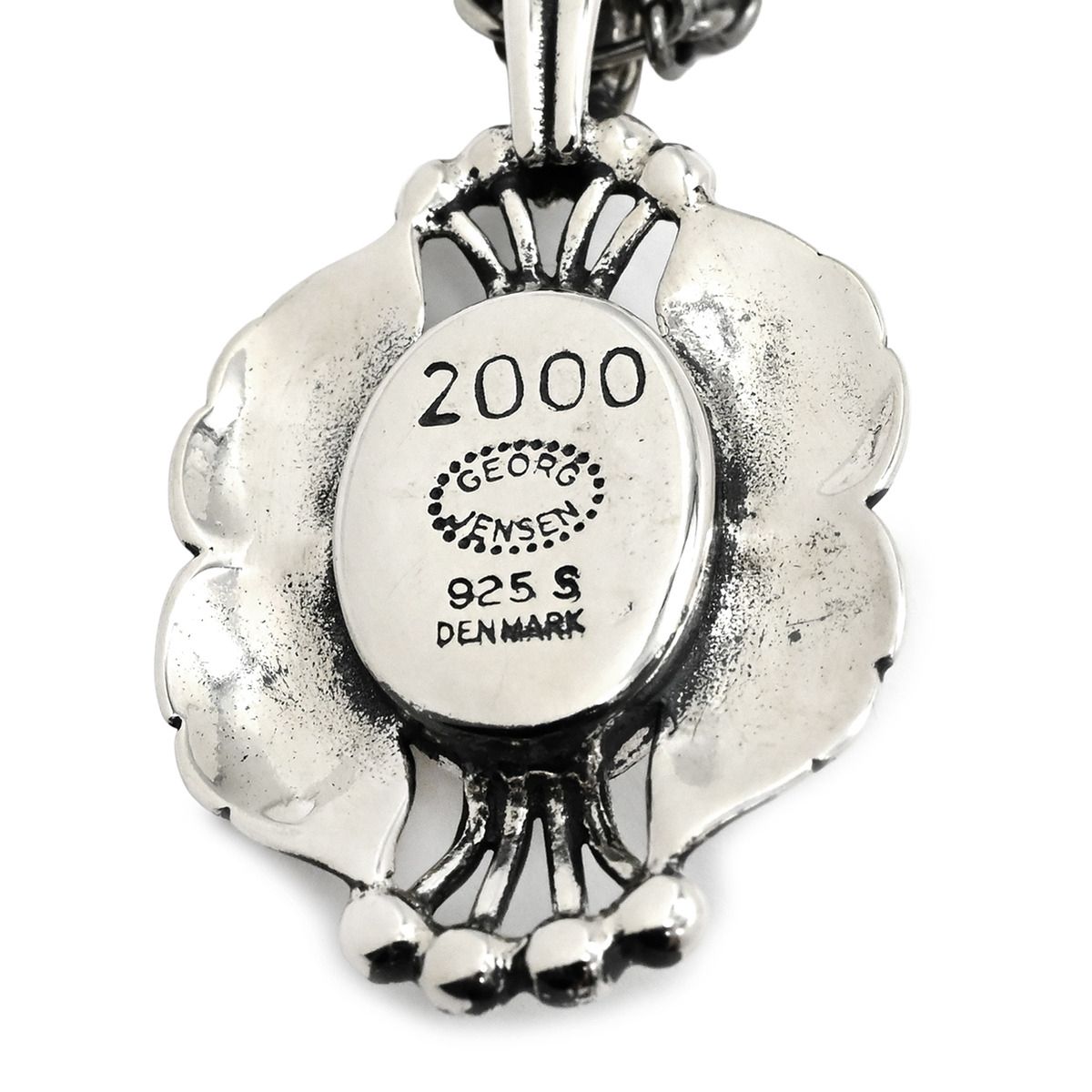 ジョージジェンセン　 　2000年　ネックレス　SV925 ジョージ・ジェンセン Georg Jensen ネックレス ヘリテージ 2000年