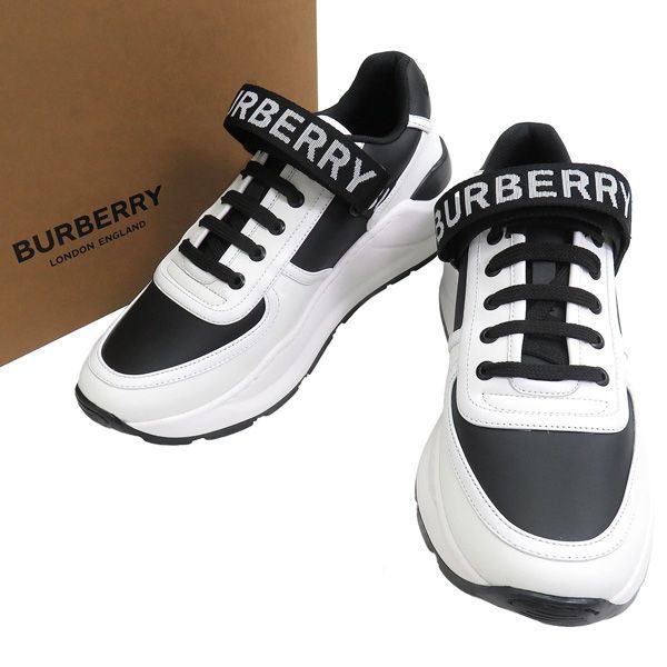 新古品 BURBERRY バーバリー RONNIE LOW TRAINER ロニーロートレーナー 