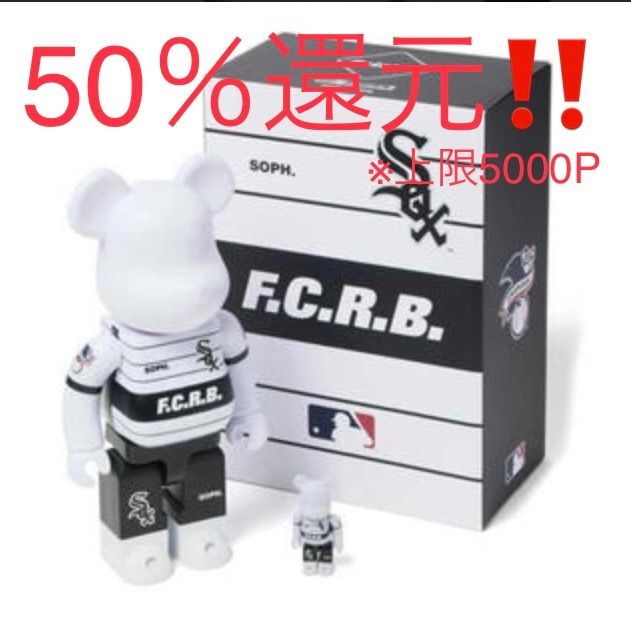 FCRB ベアブリック 100% 400% BE@RBRICK ホワイトソックス - CRAP ...