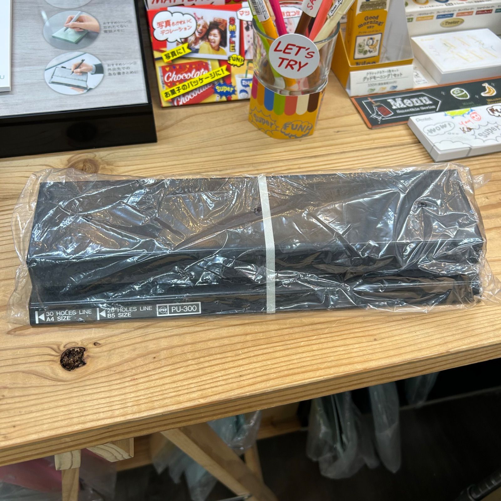 30穴 26穴 バインダーパンチ PU-300