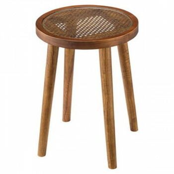 東谷 ラウンドガラステーブル S ブラウン GT-778BR