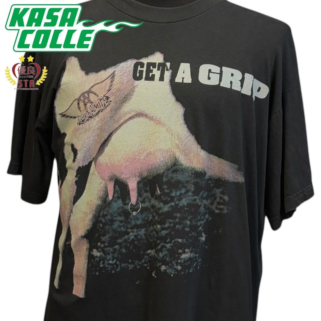 Aerosmith エアロスミス GET A GRIP ツアーTシャツ 90s Aerosmith 】エアロスミス “Get A Grip” ツアーTシャツ 90s バンドT