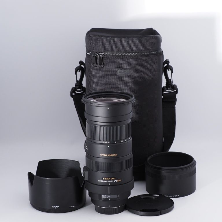 SIGMA シグマ 超望遠ズームレンズ APO 50-500mm F4.5-6.3 DG OS HSM ペンタックス Kマウント用 フルサイズ対応  738617 - メルカリ