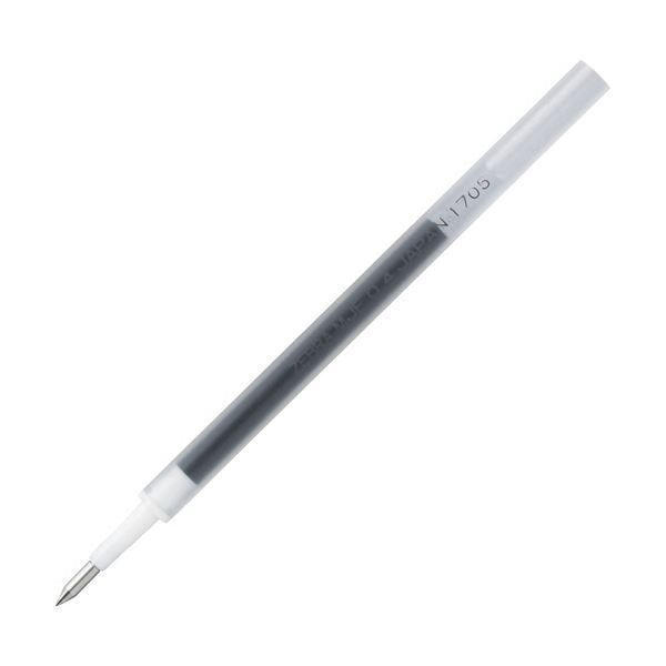 （まとめ）ゼブラ ゲルボールペン 替芯 MJF-0.4芯 黒 RMJF4-BK 