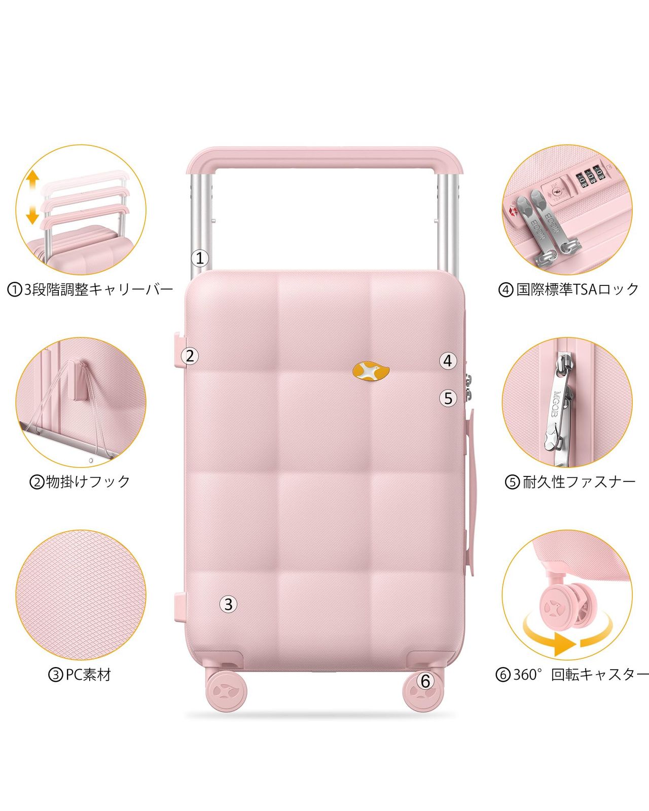 スーツケース 頑丈