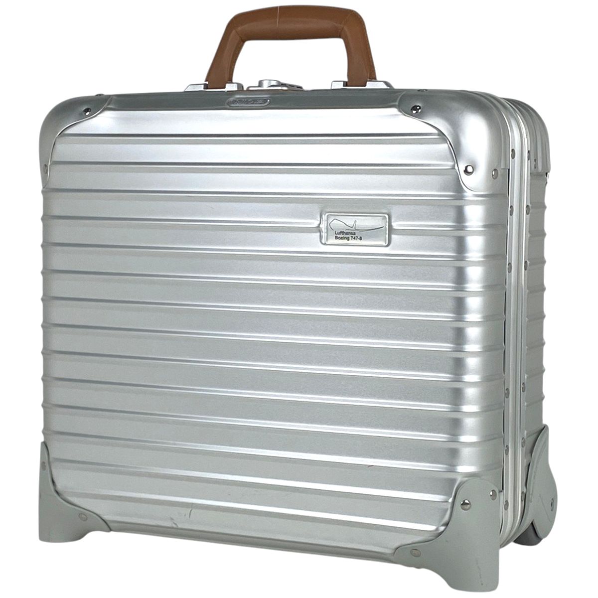 リモワ RIMOWA トパーズ ビジネス トローリー 2輪 TSAロック TOPAS BUSINESS TROLLY キャリーバッグ アルミ シルバー レディース
