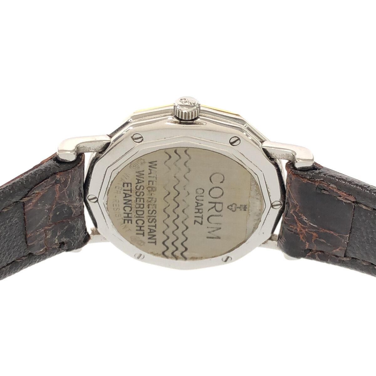 CORUM 置時計 稼働品　非売品レア CORUM コルム 一圓 コイン ポケットウォッチ 懐中時計 手巻 Cal