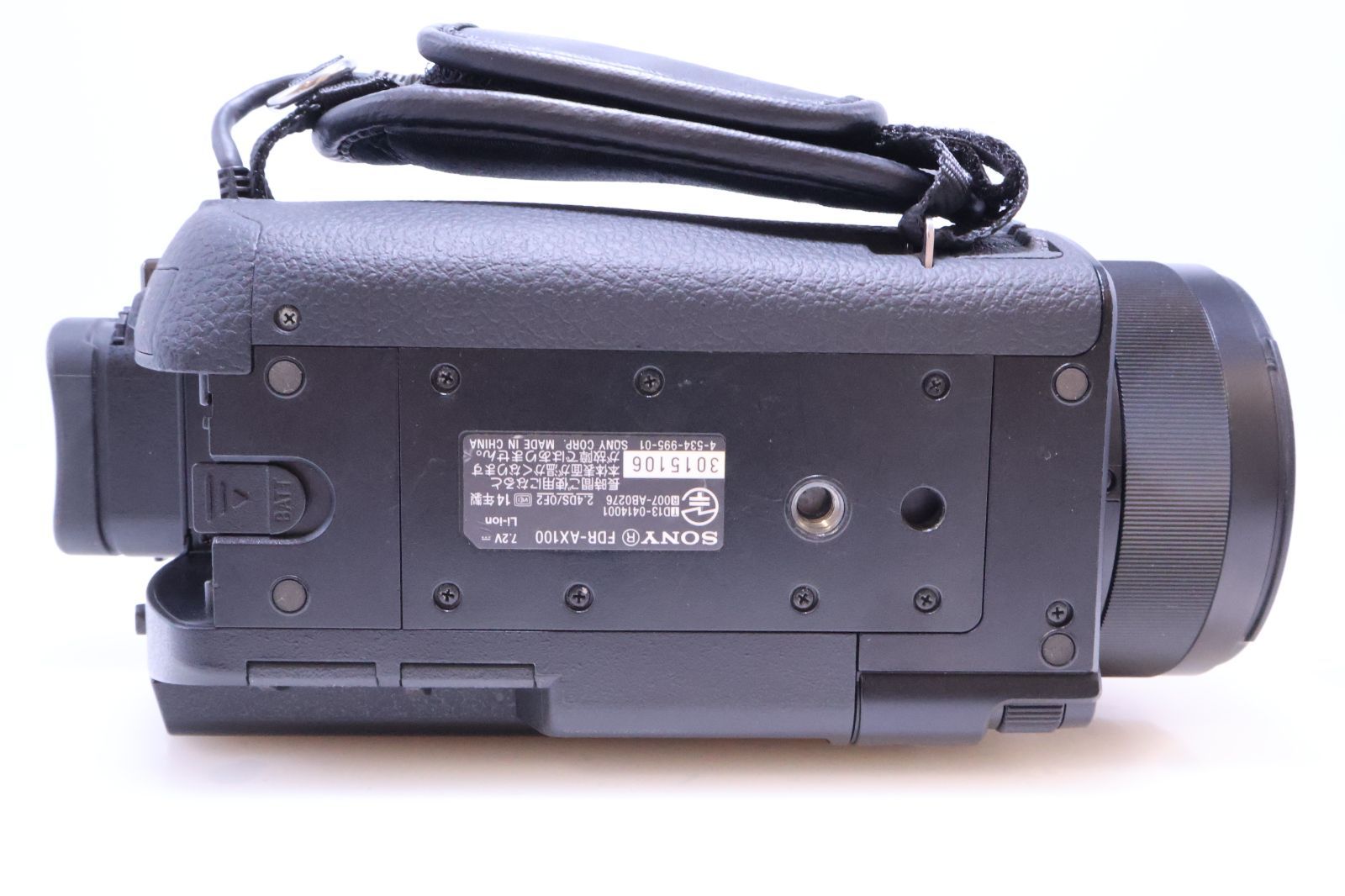  SONY FDR AX 100 4 K 光学12倍 ブラック Handycam BC ビデオカメラ ビデオカメラ本体 ビデオカメラ