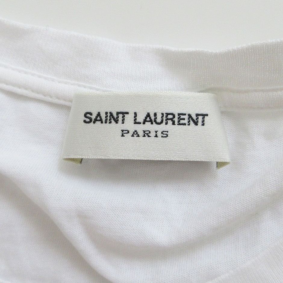 SAINT LAURENT PARIS サンローランパリ 半袖シャ SAINT LAURENT PARIS サンローランパリ Mr X TEE プリント Tシャツ