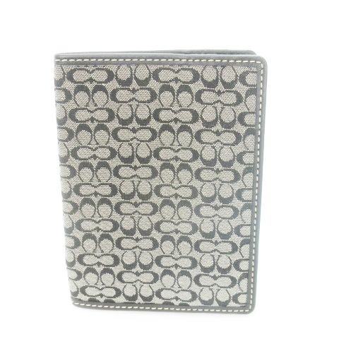 COACH - 美品 コーチ ケース付 ボッチャ ボール レザー キャンバス スポーツ 用品 ゲーム アクティブ シルバー メンズ ECE CK2-2 COACH - 美品 コーチ ケース付 ボッチャ ボール レザー