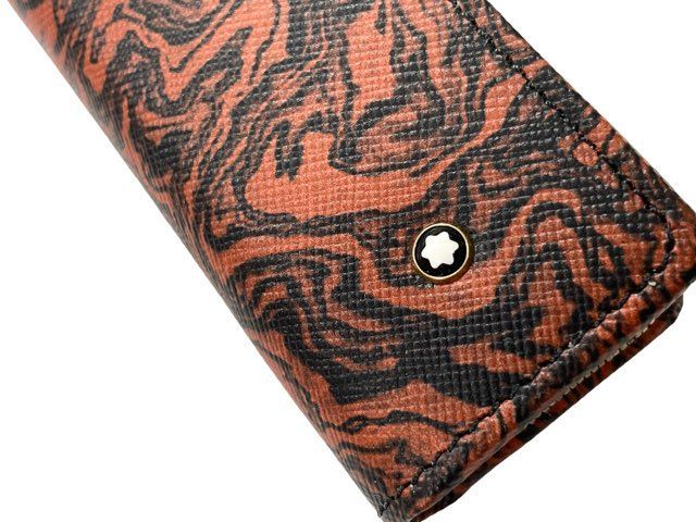 未使用 新古品 MONTBLANC モンブラン ラウンドジップ ペンケース