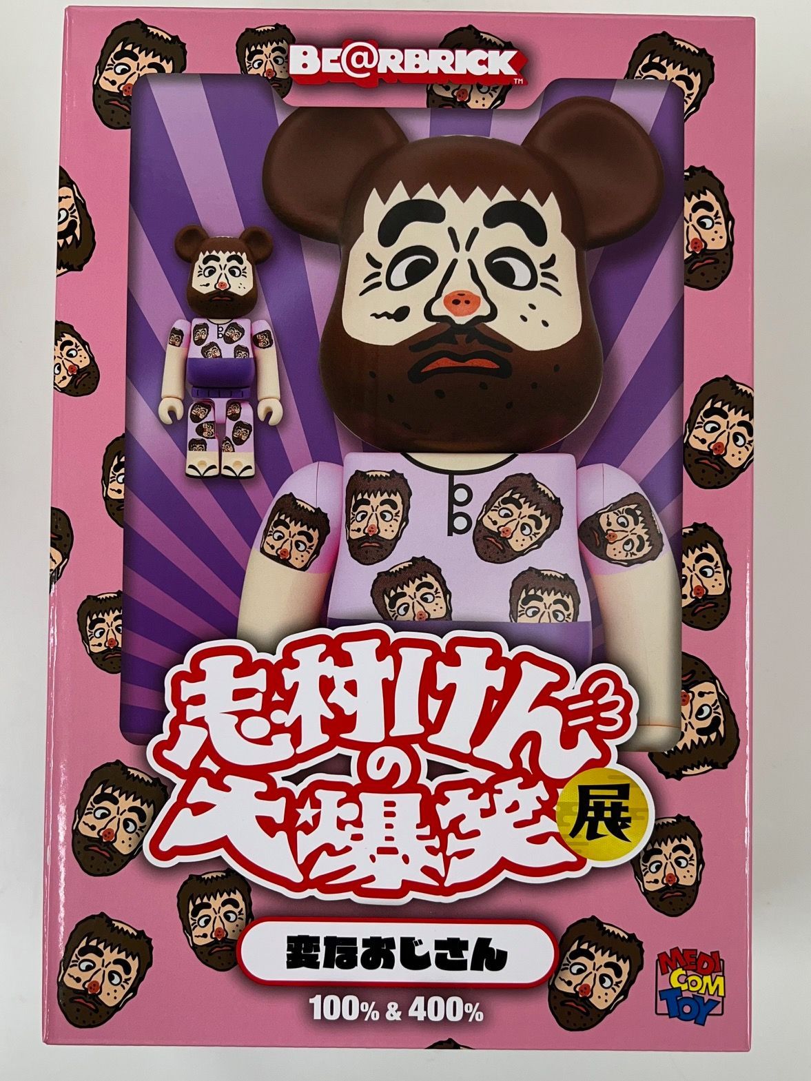 新品】 100% & 400% バカ殿様 変なおじさん be@rbrick 志村けんの大 