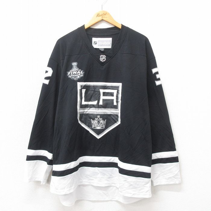 XL☆古着 リーボック REEBOK 長袖 Tシャツ メンズ NFL ニュー