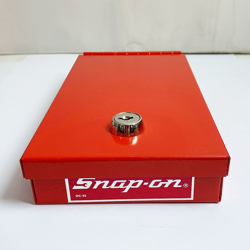 ♭♭Snap-on スナップオン セーフティボックス スチールボックス 鍵2個