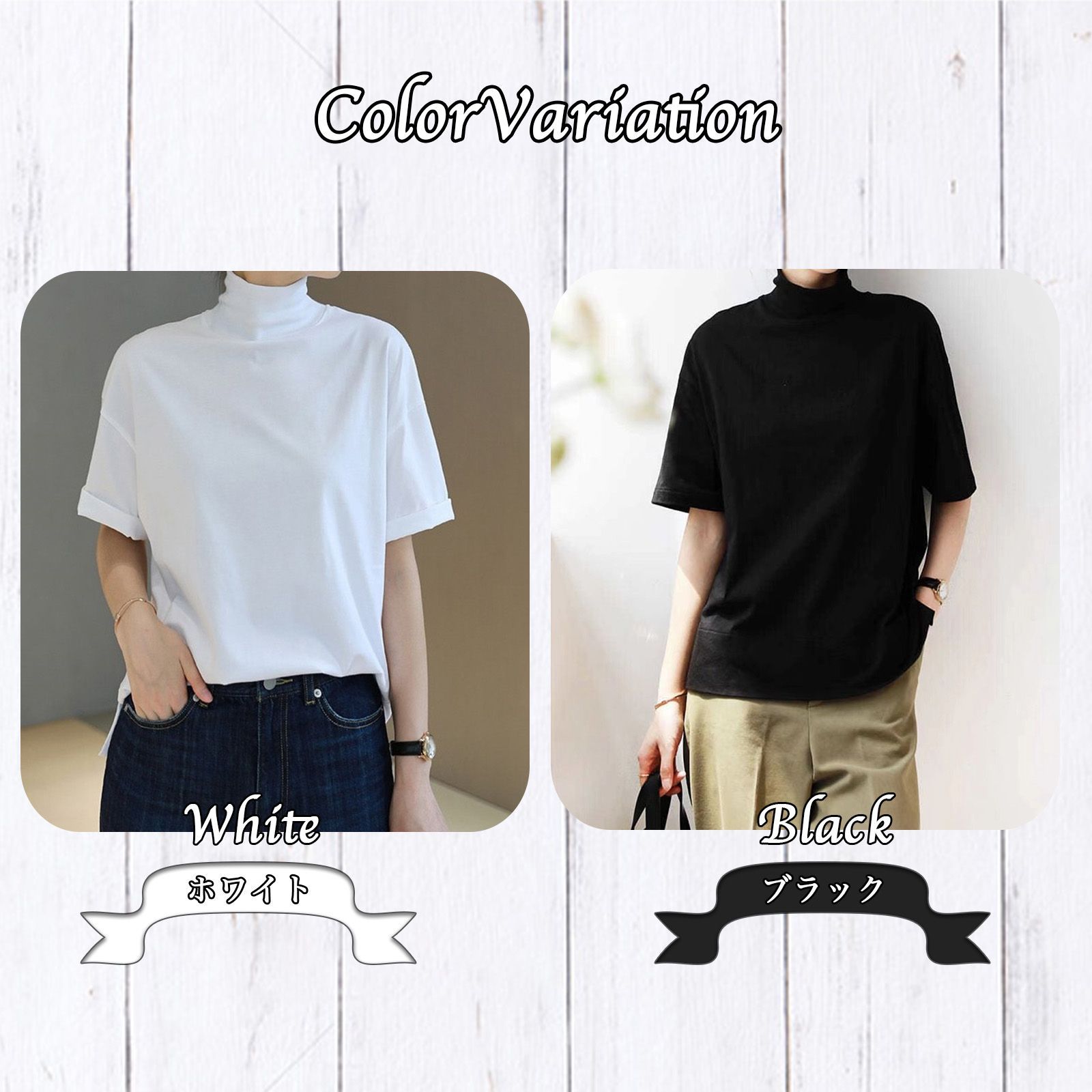 ブラック ハイネック 半袖Tシャツ SLDO. エスルド ハイネック 半袖Tシャツ ブラック系 ゴルフ