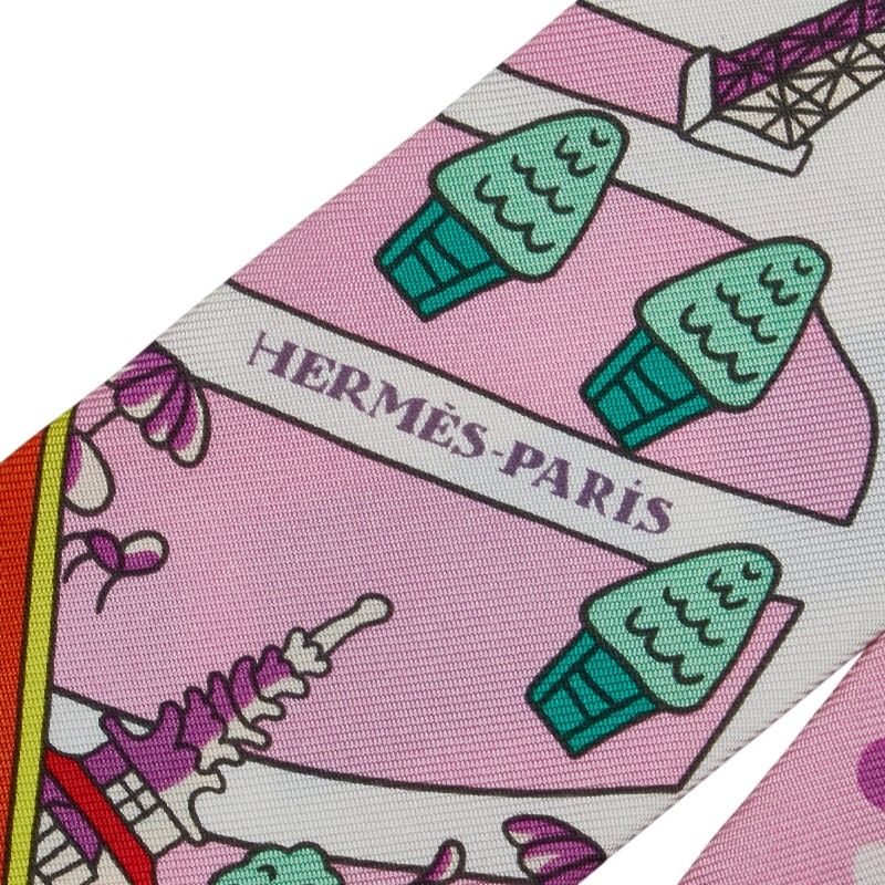 エルメス ツイリー LES NOUVEAUX AMOUREUX DE PARIS 新 パリの恋人たち