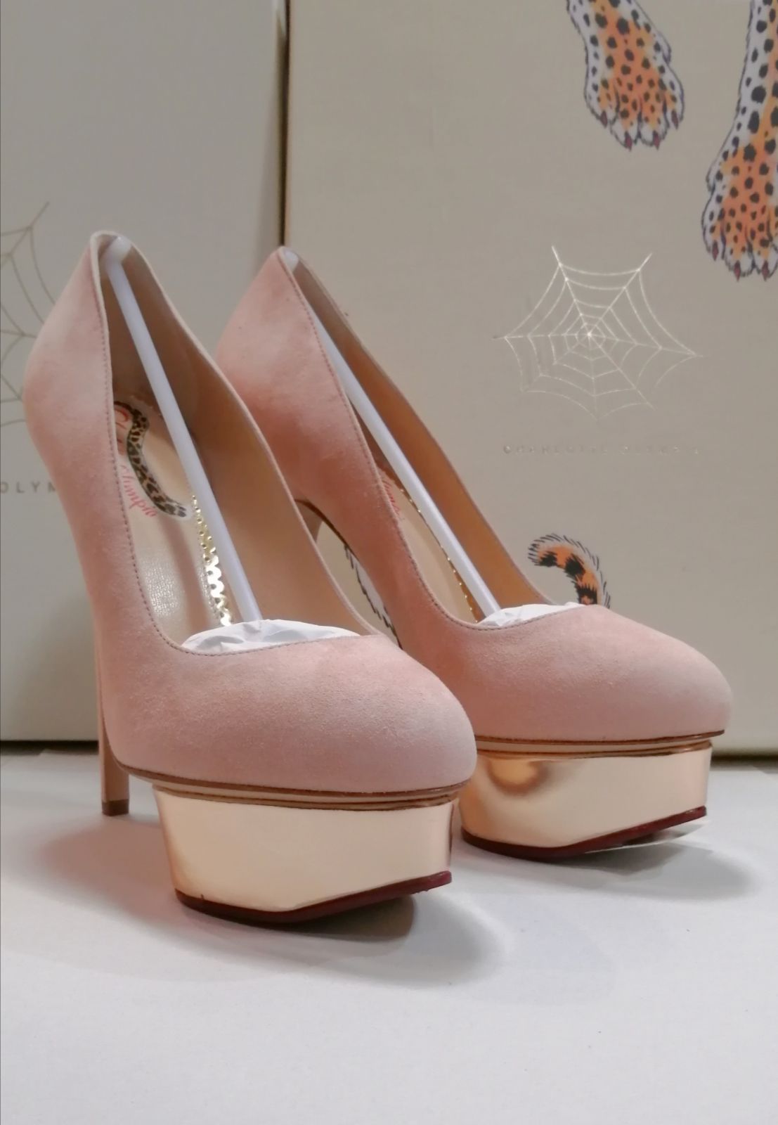 CHARLOTTE OLYMPIA プラットフォーム付き パンプス | kensysgas.com