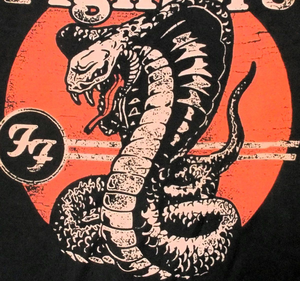 新品未使用★foo fighters ★フー・ファイターズ★コブラＴシャツ★L フー ファイターズ Tシャツ Foo Fighters COBRA 正規品 ロックT