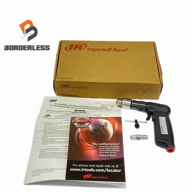 比較的 コメント必読 Ingersoll Randインガソールランド IR ピストル型グリップドリル 1AL1 工業用 107996
