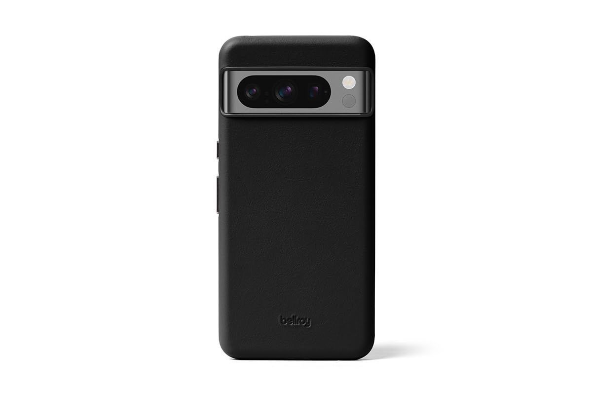 【人気商品】8 Pixel Pro for Google用レザースマホケース Case - Leather Black Bellroy