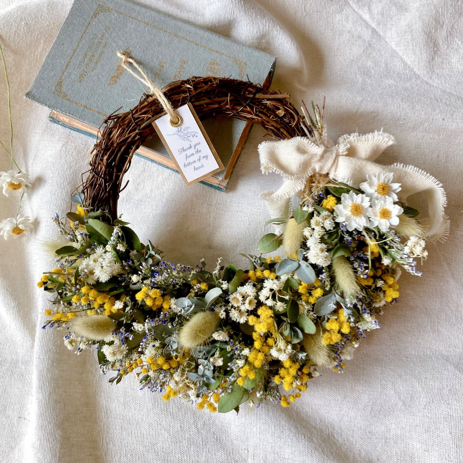 ミモザリース　ブルーファンタジア　ユーカリ ミモザリース ブルーファンタジア ユーカリ インテリア・生活道具