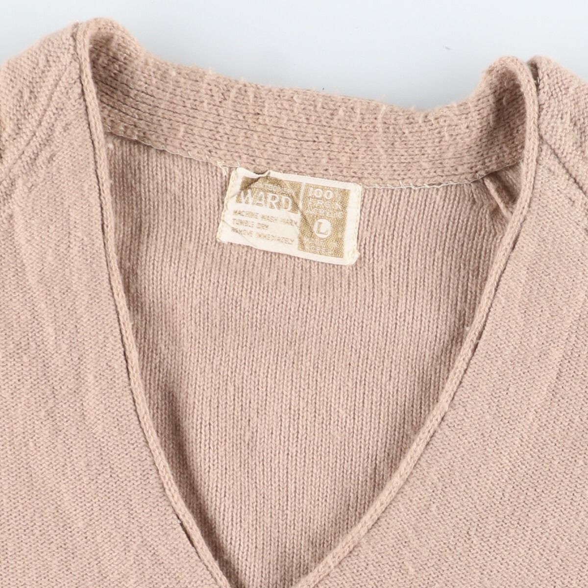 古着 70年代 モンゴメリーワード Montgomery Ward アクリル