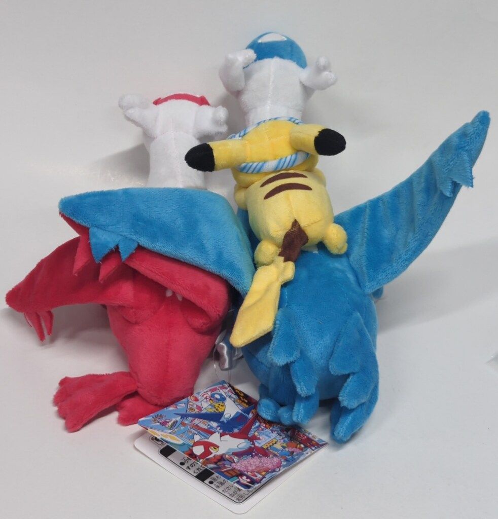 ぬいぐるみ ラティアス ラティオス ピカチュウ ポケモンセンター フクオカ 新品 ポケモンセンターフクオカぬいぐるみピカチュウ ラティアス