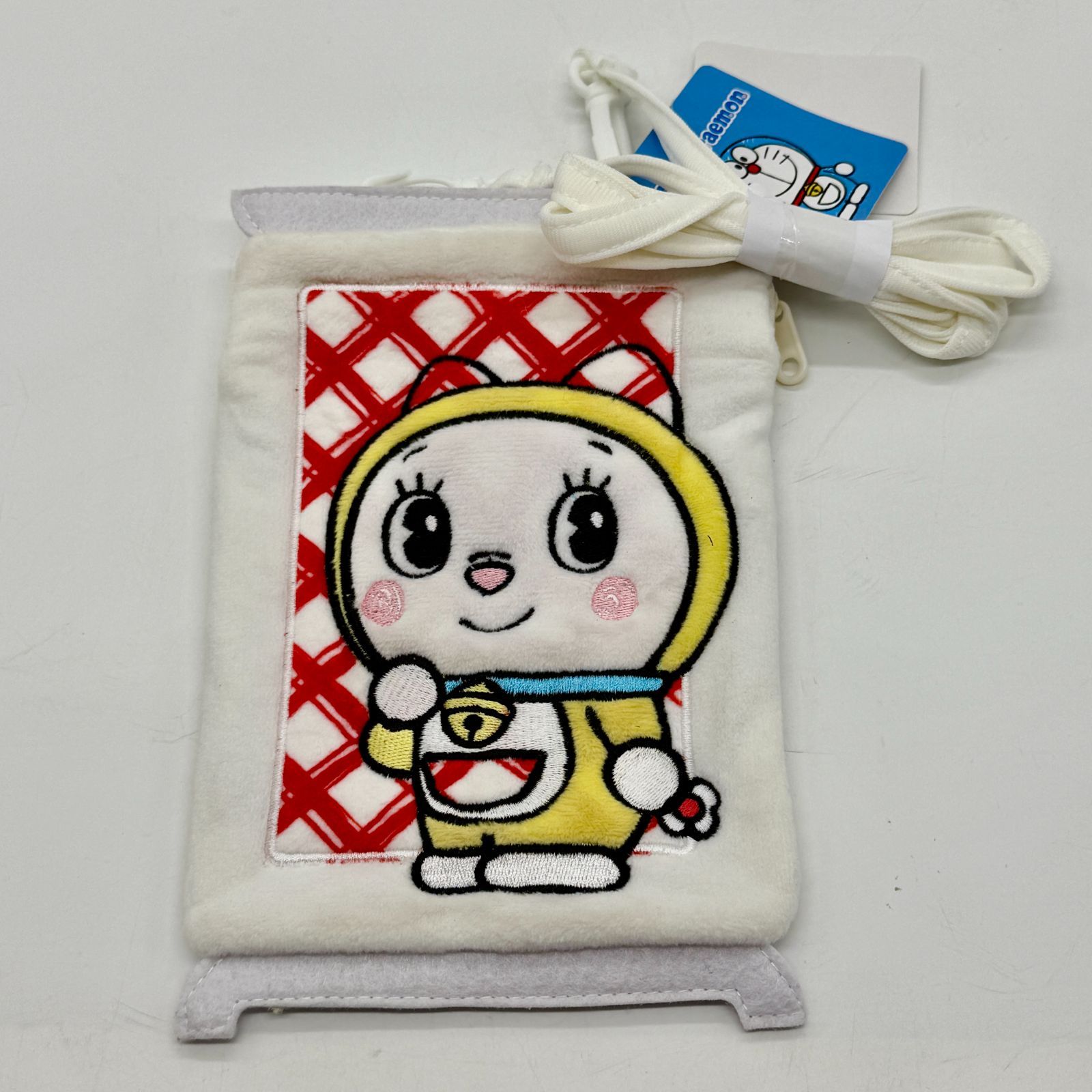 未使用品】【希少品】ドラミちゃん ポシェット 白 ホワイト