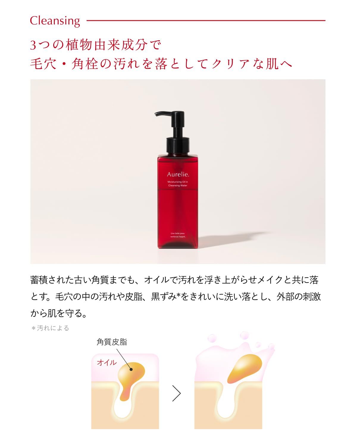 人気アイテムが再入荷！ MEGUMI開発 Aurelie オレリー クレンジング＆フェイスウォッシュセット 保湿 洗顔 メイク落とし 全品送料無料！