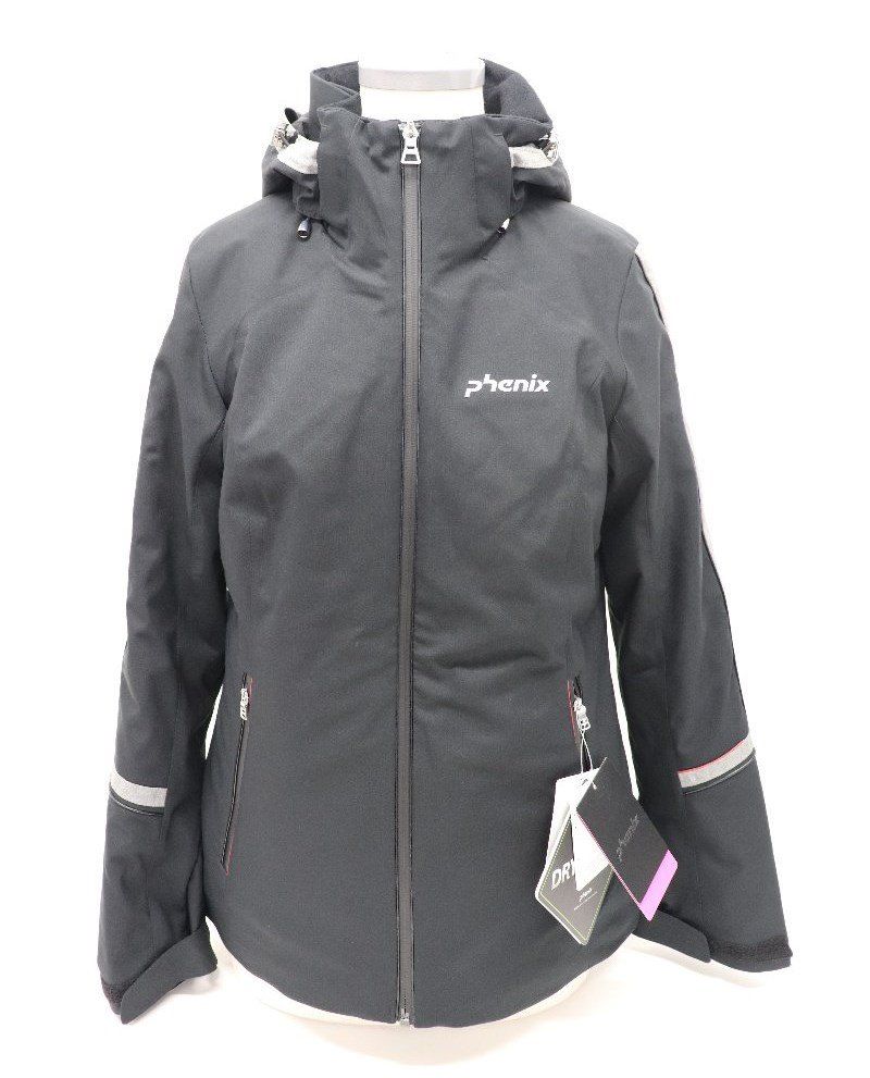 Phenix フェニックス レディース スキージャケット-パンツ セットアップ L ブラック×ピンク PS6820T65 スポーツ 上下セット R2510-050