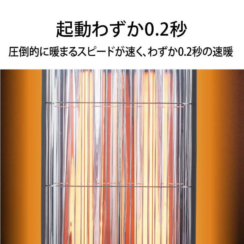 送料無料 ♥ 未開梱 アラジン 電気ストーブ 自動首振り グラファイトヒーター | 首振り機能 ダークグレー AEH-G1000ABK|HD